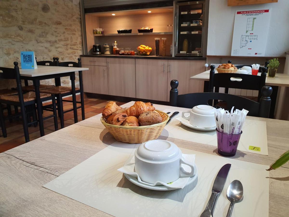Logis Hotel Restaurant L'Escarbille Saint-Martin-dʼArdèche 외부 사진