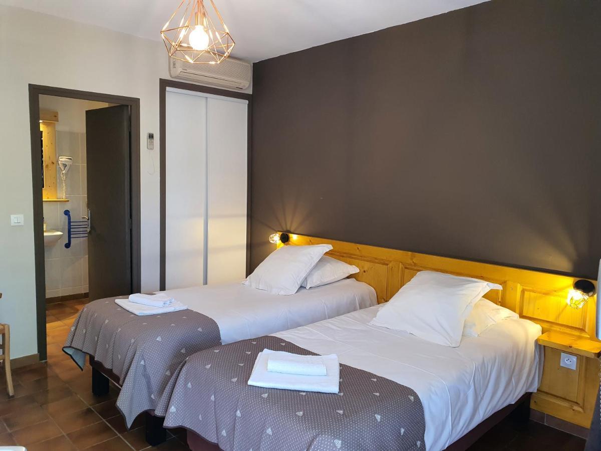 Logis Hotel Restaurant L'Escarbille Saint-Martin-dʼArdèche 외부 사진