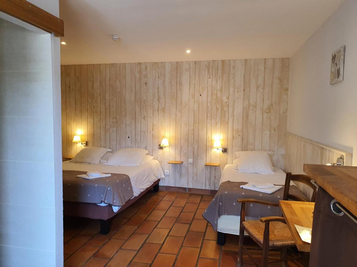 Logis Hotel Restaurant L'Escarbille Saint-Martin-dʼArdèche 외부 사진