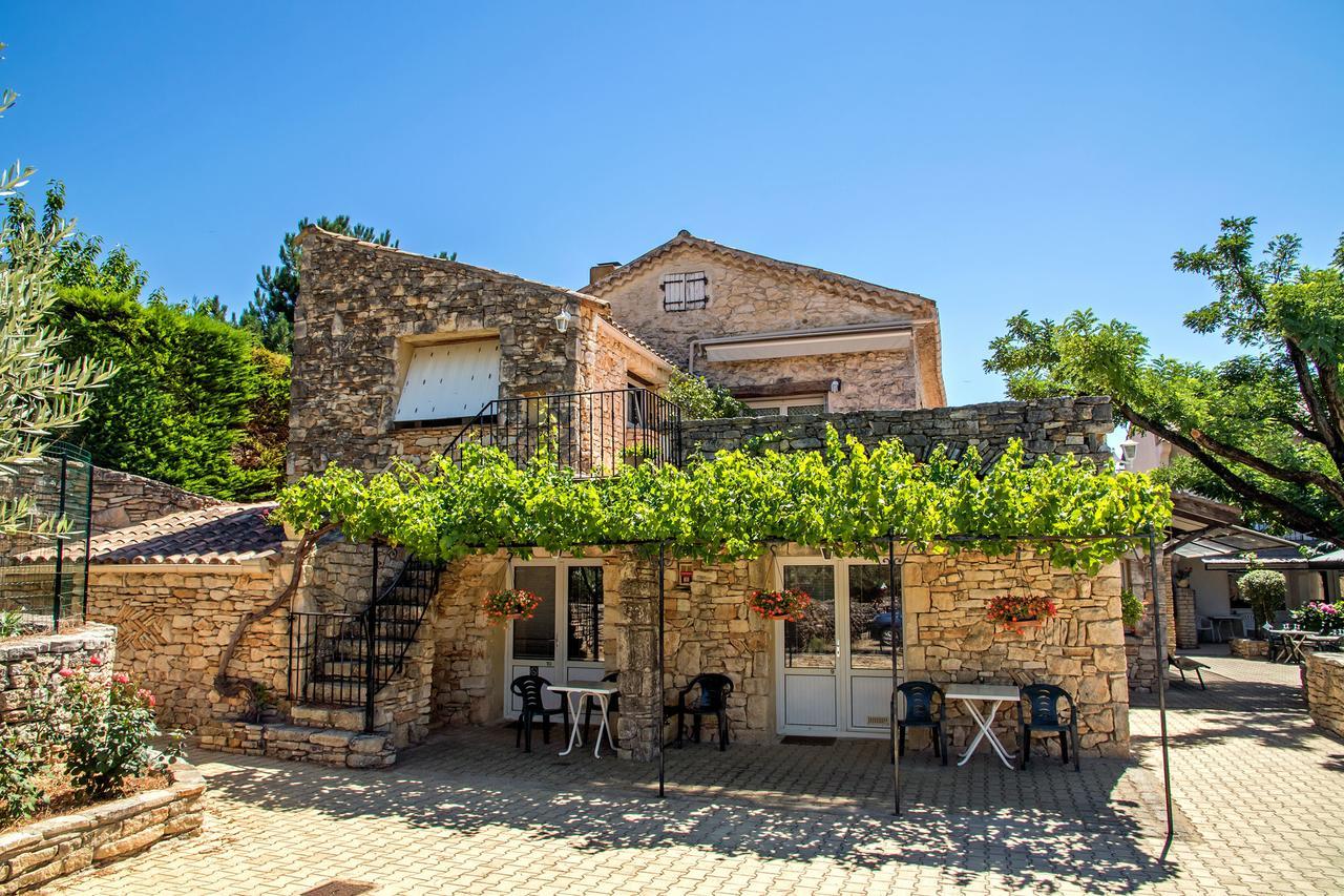 Logis Hotel Restaurant L'Escarbille Saint-Martin-dʼArdèche 외부 사진